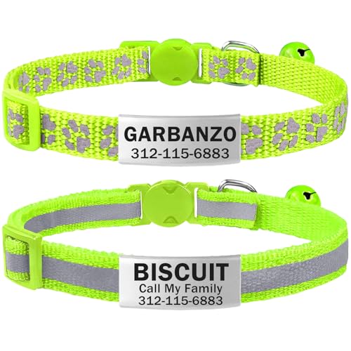 Personalized Cat Breakaway Collars​