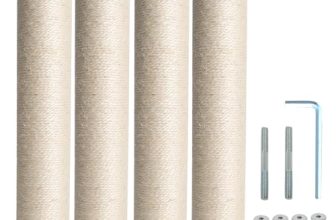 Tal Round Sisal Cat Scratch Pole​