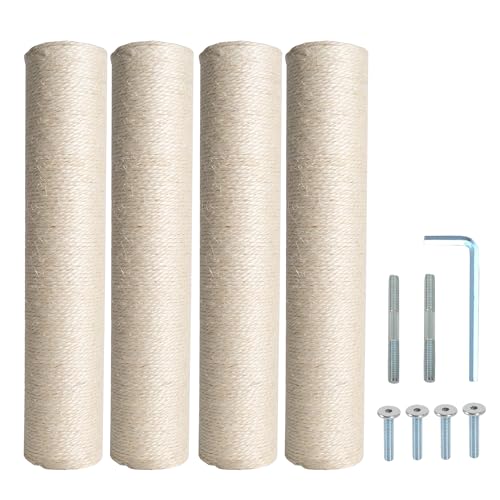 Tal Round Sisal Cat Scratch Pole​