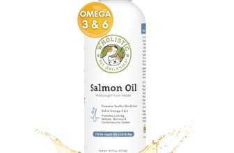 Wholistic Pet Organics Wild Alaskan Salmon Oil for Dogs Reviews​